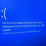 fix windows 10 blue screen whea uncorrectable error